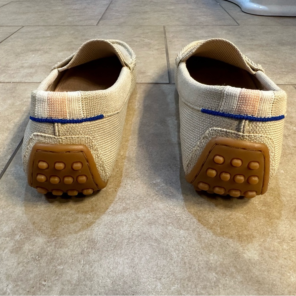 Rothy's Beige Loafers with Soft Pink Insoles - Picture 3 of 4